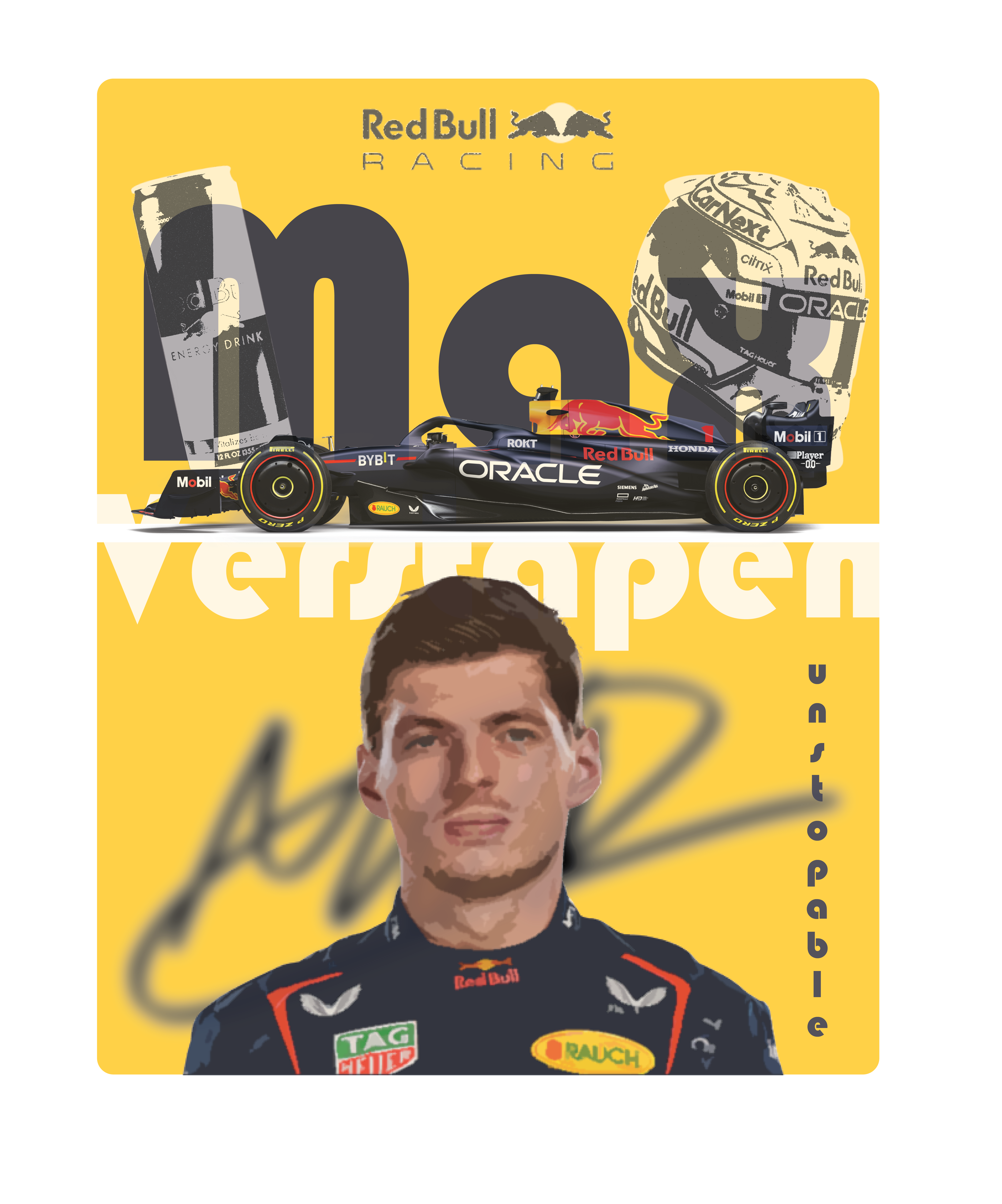 Max Verstappen — F1 Poster